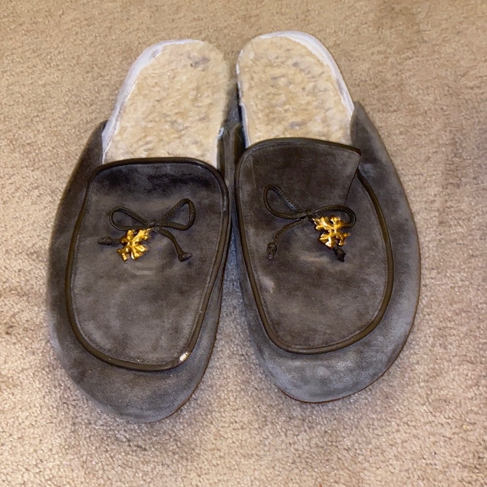 Tory Burch clog slides